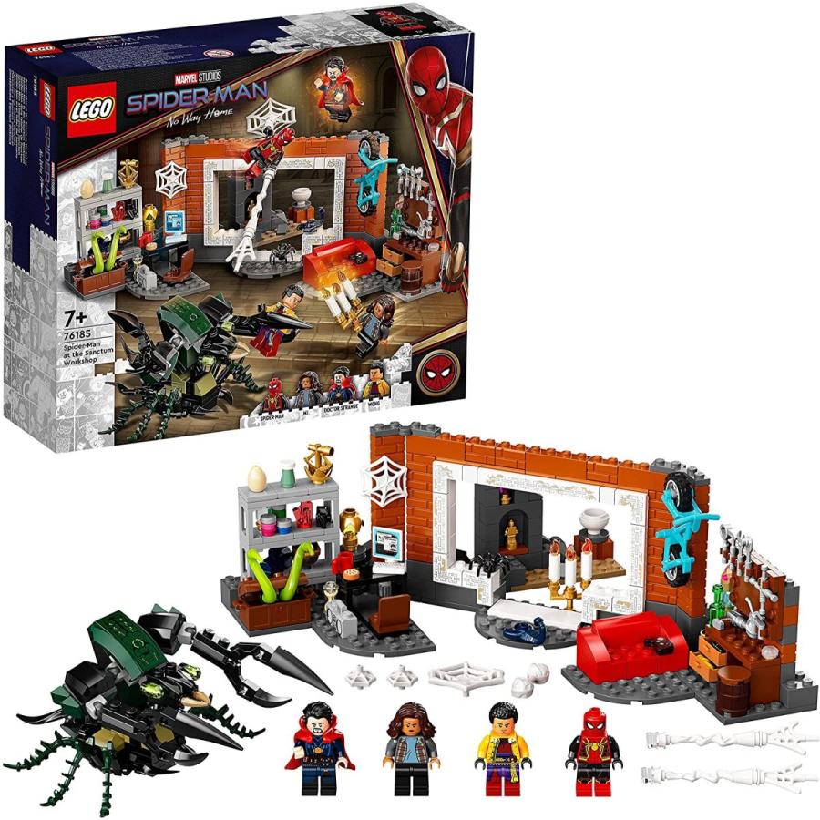 LEGO レゴ スーパー・ヒーローズ スパイダーマン サンクタム侵入 76185 