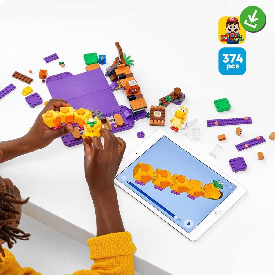 LEGO（レゴ） スーパーマリオ ハナチャン と フリフリアクション