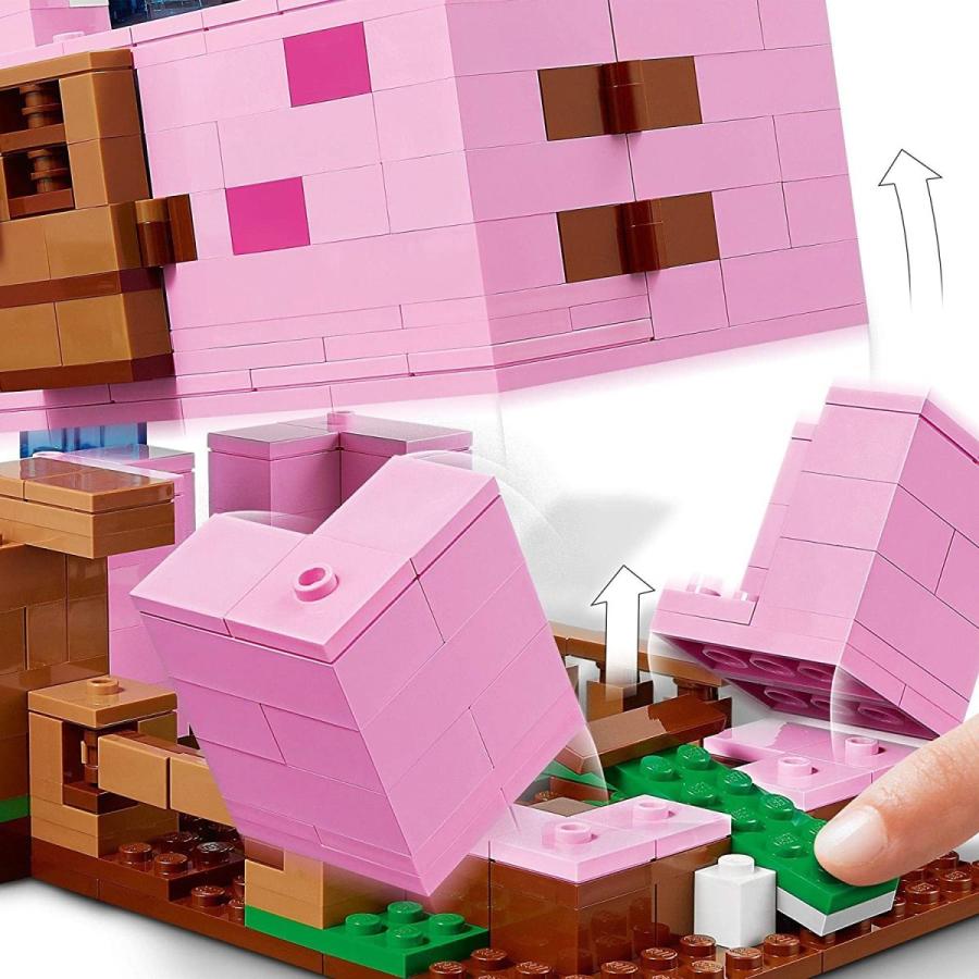 LEGO（レゴ） マインクラフト ブタのおうち 21170 : キヤホビー - 通販