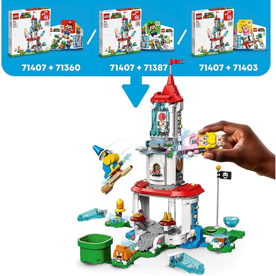 LEGO（レゴ） スーパーマリオ ネコピーチ パワーアップ と こおった