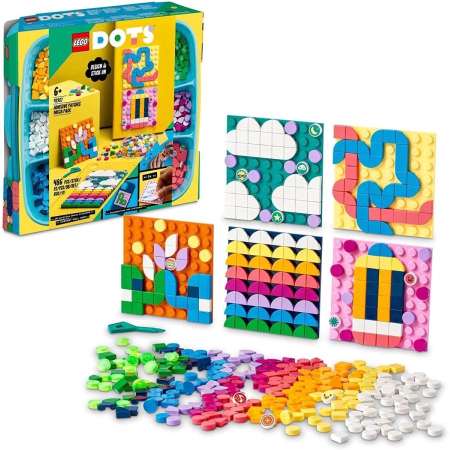 ワールドレップご希望2点set LEGO（レゴ） ドッツ ワッペン マルチパック 41957 : キヤホビー
