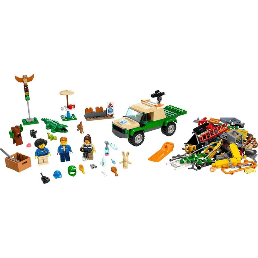 C出品 LEGO（レゴ） シティ 野生動物レスキュー ミッション 60353