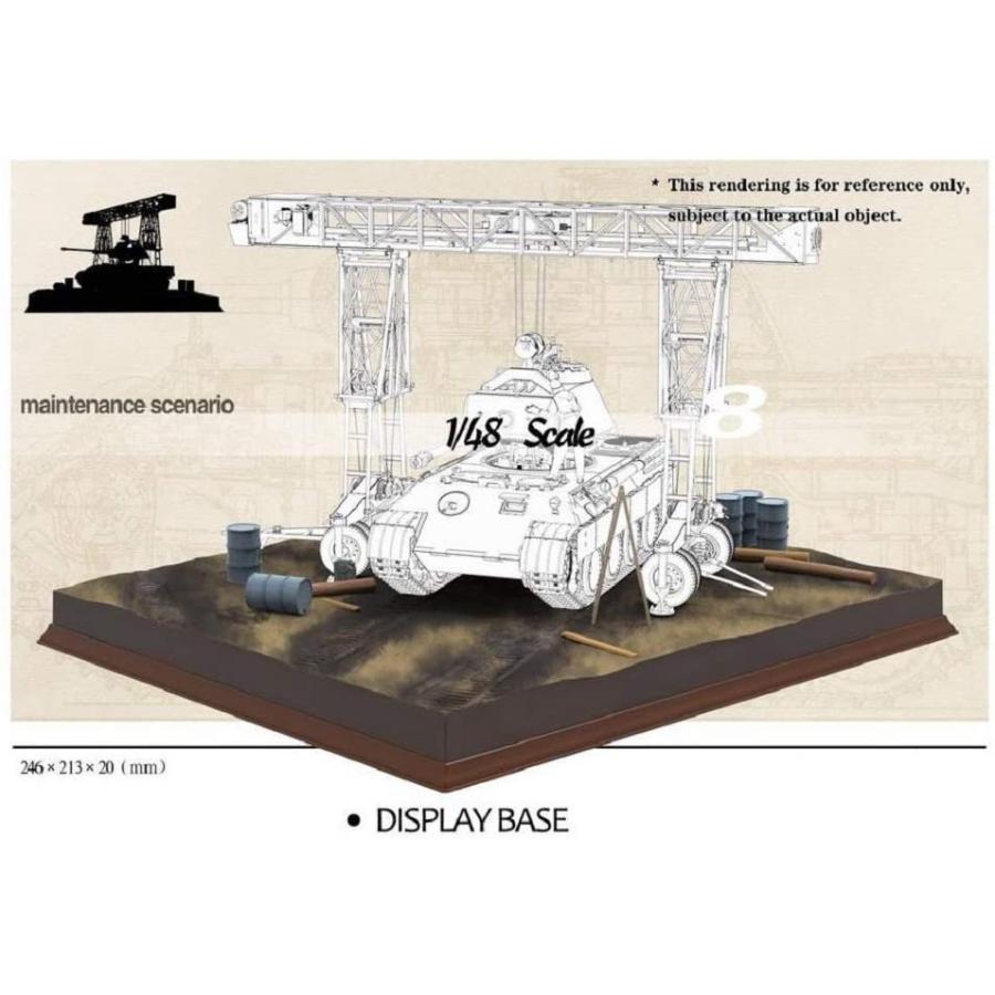 タミヤ（TAMIYA） 1/48スケールプラモデル パンターA型 w/ツィン