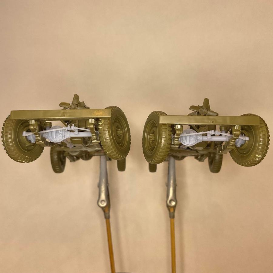 1/35スケール アメリカ陸軍1/4トン 4x4トラック前輪ステアリング　セット（レジン製パーツ）＊本体は含まれません |  | 03