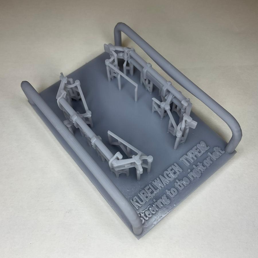 1/35スケール　ドイツPkw.K1キューベルワーゲン82型前輪ステアリング　セット（レジン製パーツ）＊本体は含まれません | 