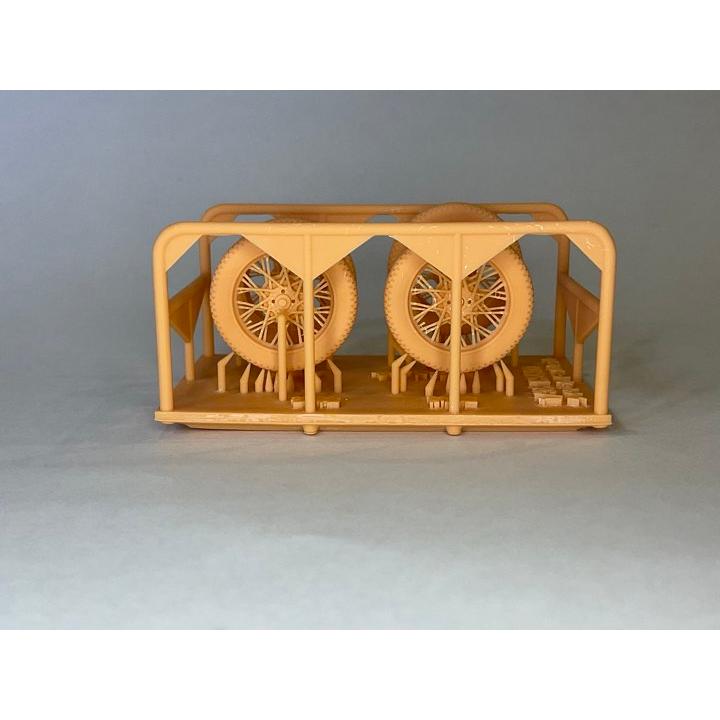 1/35スケール ドイツKS600サイドカーホイールセット（T社1/35kitによく