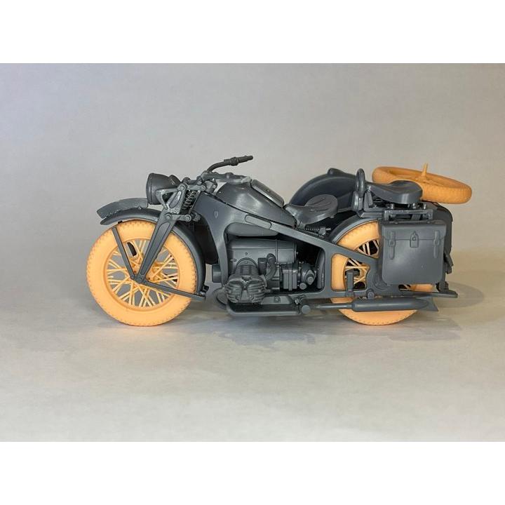 1/35スケール ドイツKS600サイドカーホイールセット（T社1/35kitによく
