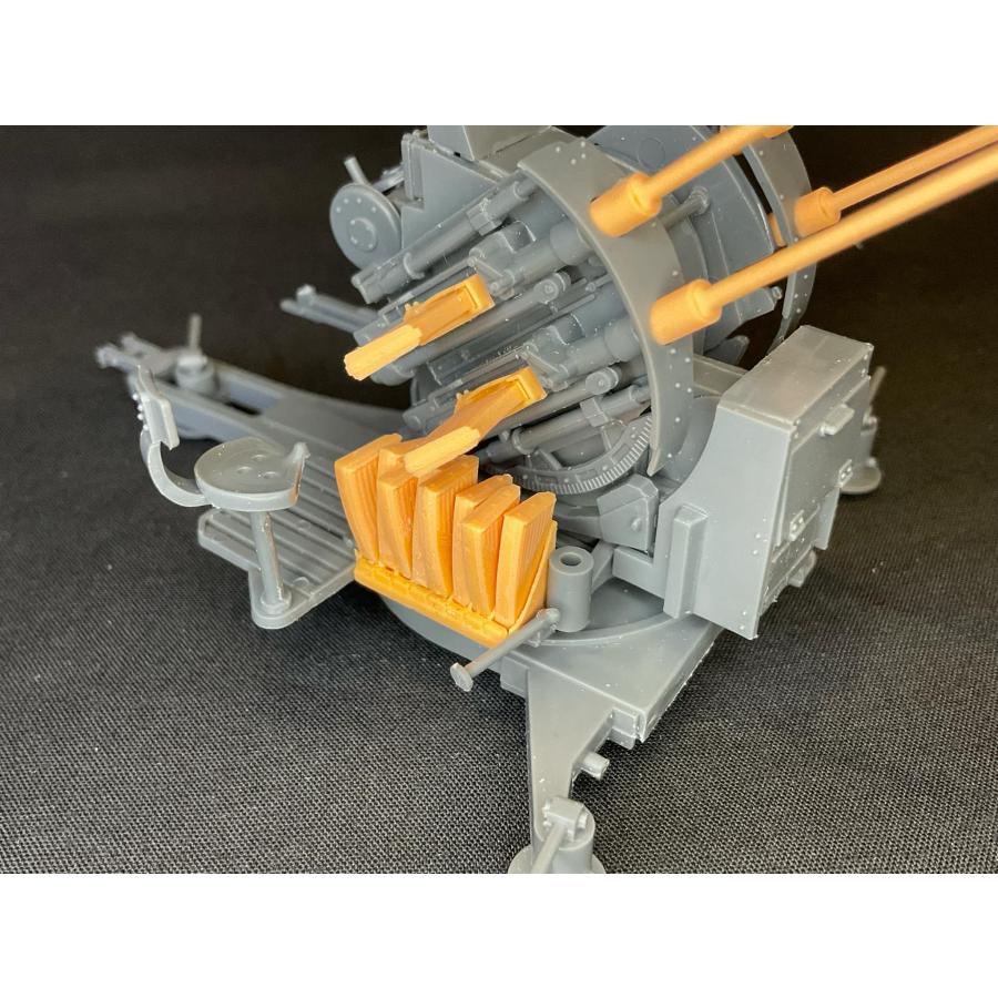 1/35スケール 20mm FLAKVIERLING 38 砲身と弾倉ケースセット