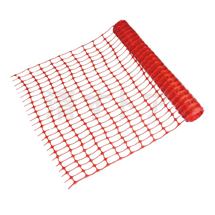 [法人様限定販売] ネットプロテクター オレンジ AR1300 1m×50m 仮囲い 防護仕切り 侵入防止柵 アラオ ar1300清す