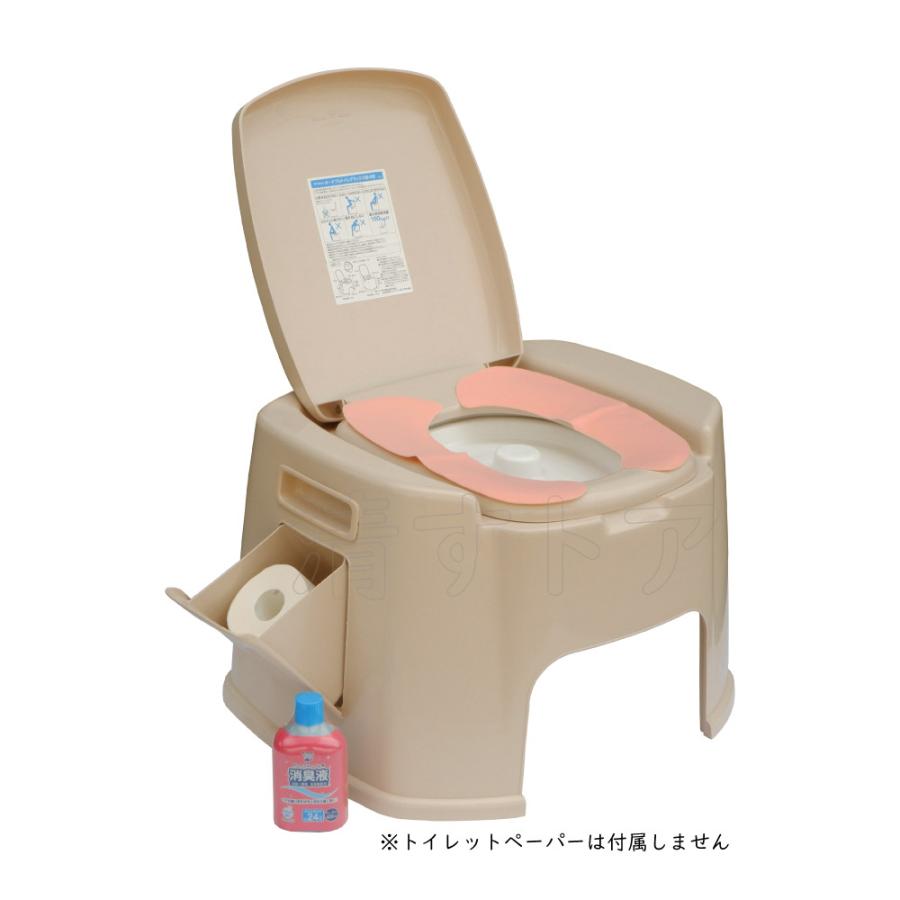 ポーダブル　介護用　トイレ　　　 楽天市場】ポータブルトイレ 介護用 災害用 折畳可能 耐荷重150kg 蓋