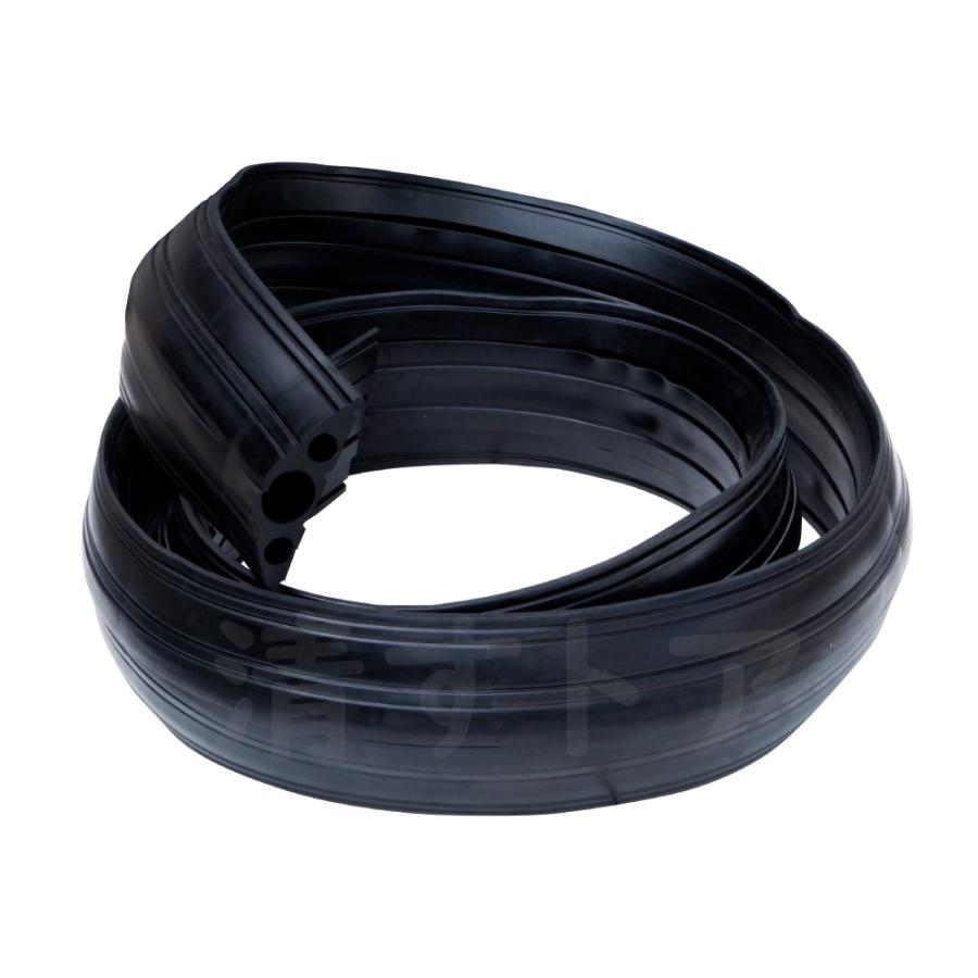 コードプロテクター 径40mm 4m 電線ケーブル 【SALE／88OFF】 水道管 ゴム製 ケーブル 配線カバー ホースの保護に