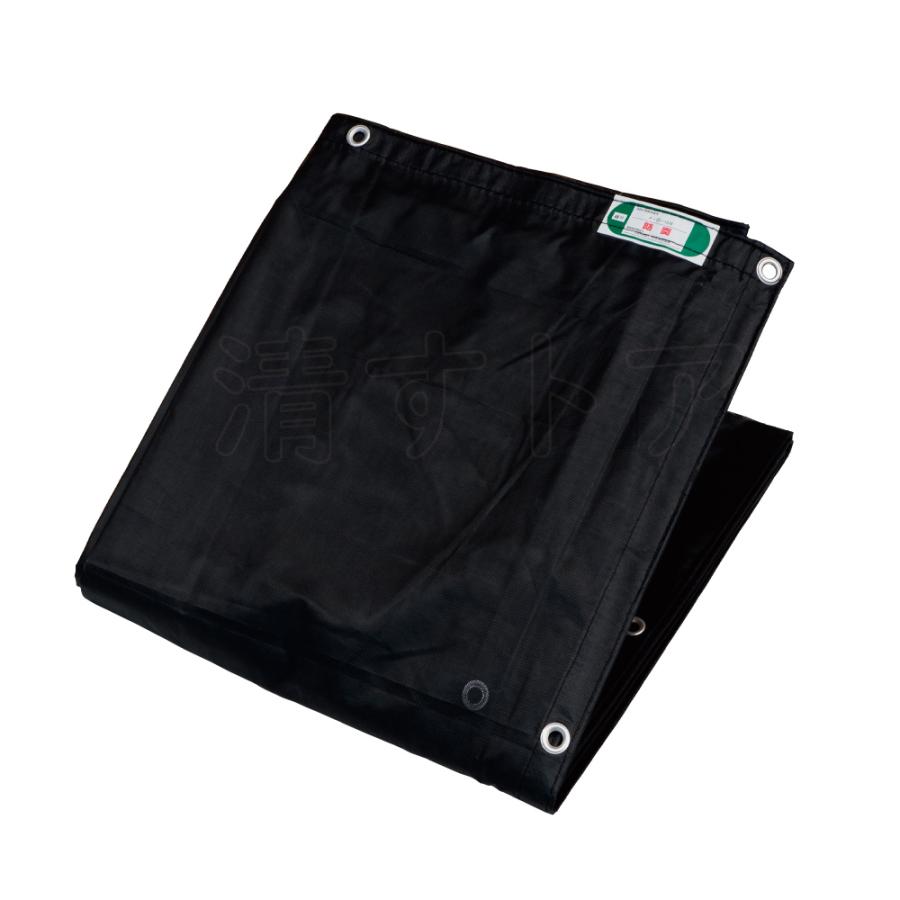 防炎メッシュシート ブラック 1.2×5.4m 10枚(1枚あたり1690円) 解体