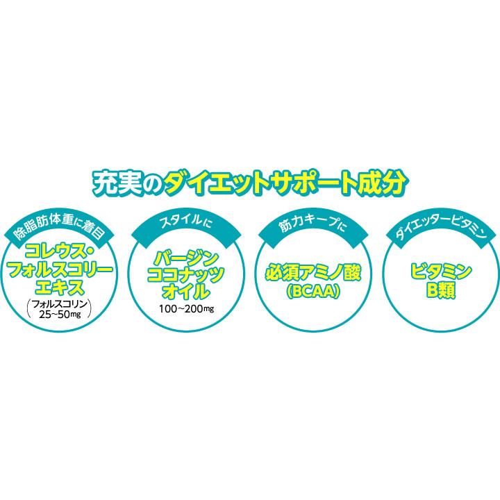 DHC フォースコリー ソフトカプセル 30日分×5個セット 300粒 サプリ