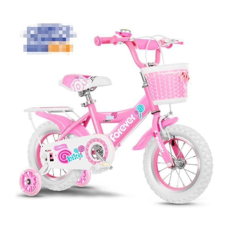 幼児用自転車 ランニングバイク 子供用自転車 12 14 16 18 インチ高さ調節可能 女の子 補助輪付き 誕生日プレゼント 贈り物 人形 適応年齢 適応身長：