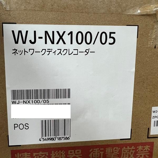 送料無料Panasonic WJ-NX100/05 500GB内蔵 i-PRO ネットワークディスクレコーダー パナソニック 防犯カメラ 監視カメラ本体 中古｜kiyoshishoji｜06