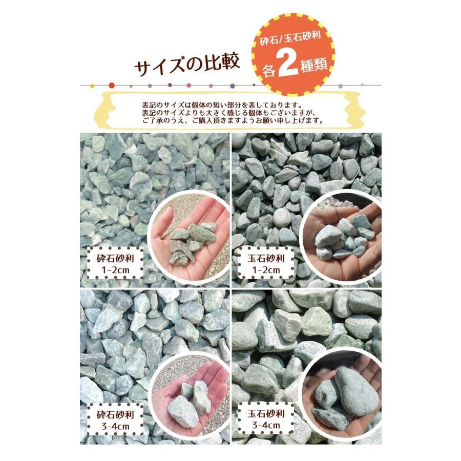 おしゃれ 砂利 3 4cm ガーデニング アイスグリーン Diy 工具 玉石砂利 500kg 玉砂利 緑 玉砂利 砂 砂利 庭 500tama3 4g 清家石材工業 店