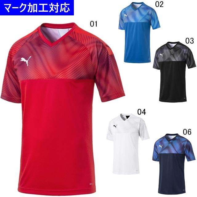 プーマ サッカーユニフォーム ゲームウェア CUP 半袖ゲームシャツ/マーク加工対応｜kiyospo