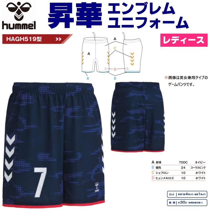 hummel（ヒュンメル） ハンドボール用ユニフォーム 昇華エンブレム