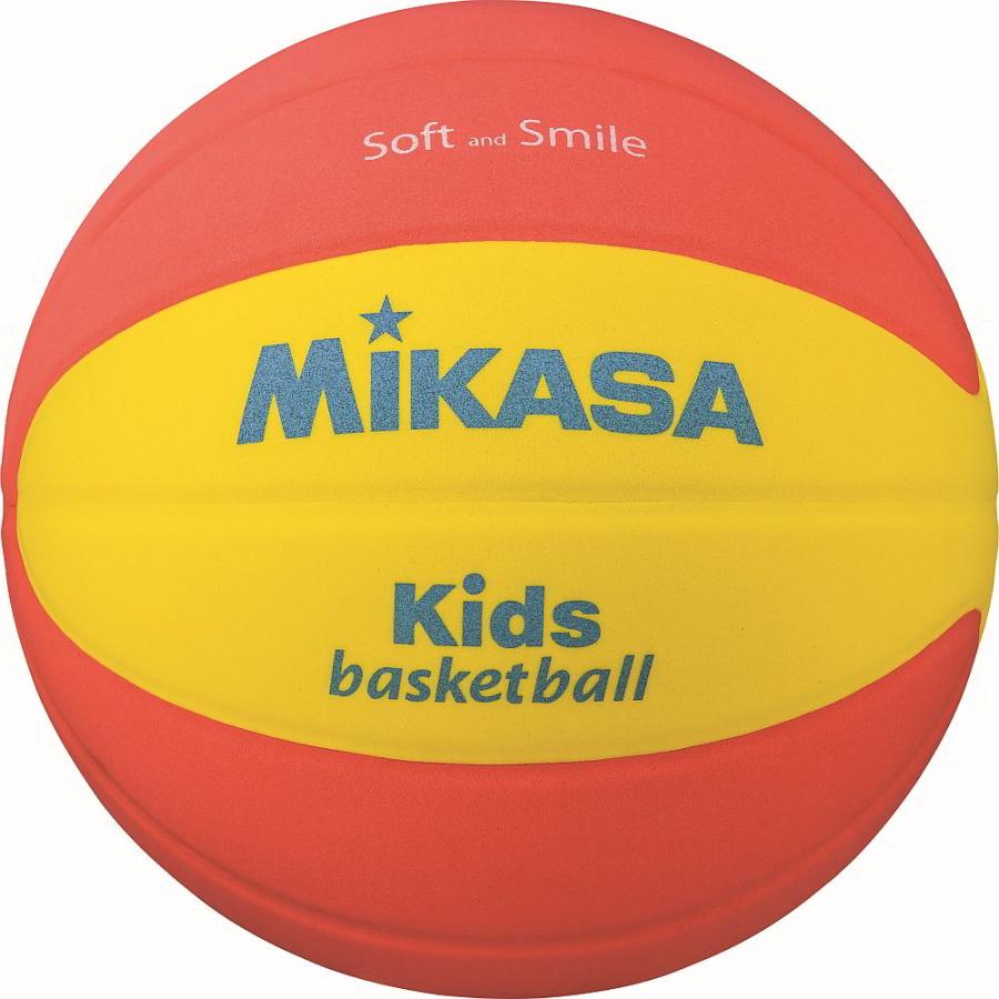 MIKASA（ミカサ） スマイルバスケットボール 5号球 SB512-YO ボール4個
