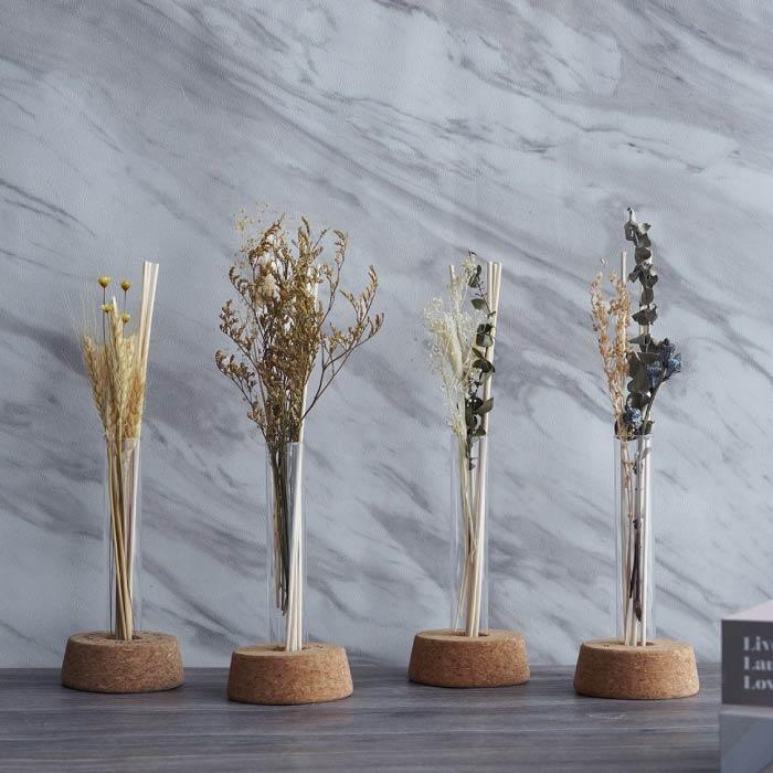 ルームフレグランス プレゼント 名入れ 名前入り ギフト 試験管 ディフューザー 誕生日 芳香剤 おしゃれ ドライフラワー インテリア 誕生日 女性 30代 | ブランド登録なし | 09