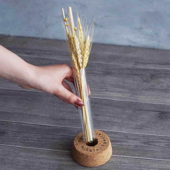 ルームフレグランス プレゼント 名入れ 名前入り ギフト 試験管 ディフューザー 誕生日 芳香剤 おしゃれ ドライフラワー インテリア 誕生日 女性 30代 | ブランド登録なし | 12