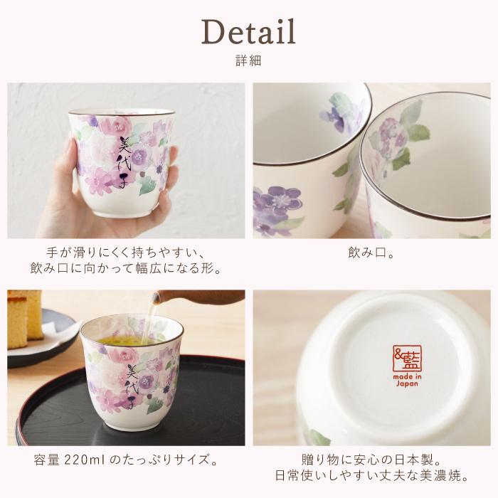 還暦祝い プレゼント 女性名入れ 名前入り ギフト 美濃焼 花工房