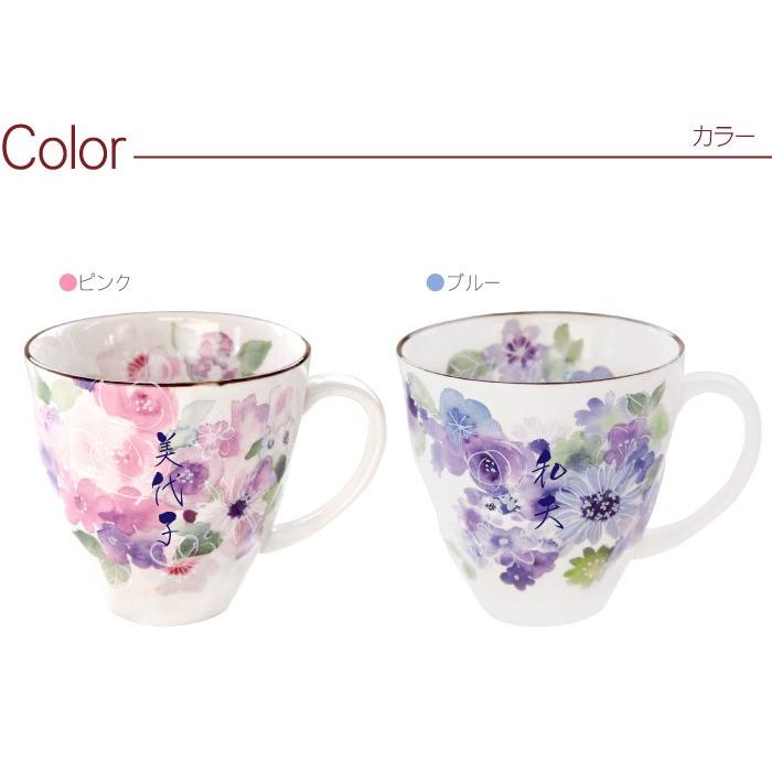 結婚記念日 プレゼント 両親 名入れ 名前入り ギフト 美濃焼 花工房