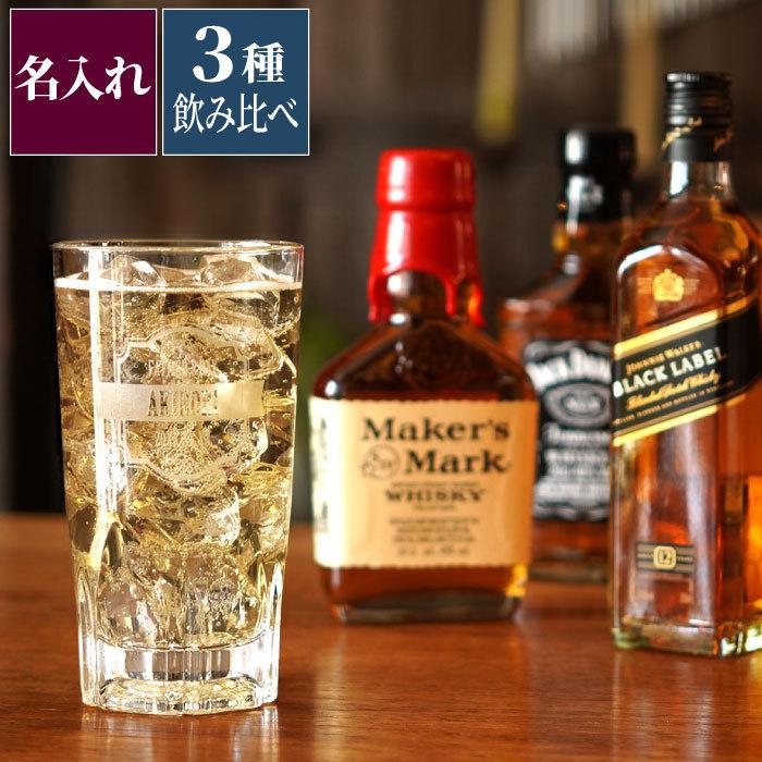 誕生日プレゼント 男性 50代 名入れ 名前入り プレゼント ギフト ウイスキー 3種類 飲み比べ セット お酒 記念日 彼氏 旦那 上司 退職祝い ハイボールグラス Set Bottle 024 記念品の名入れプレゼント きざむ 通販 Yahoo ショッピング