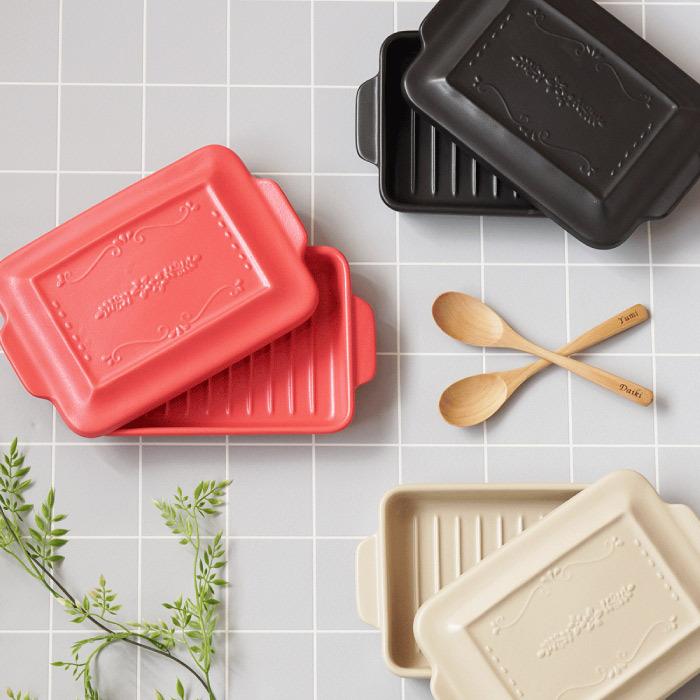 結婚祝い プレゼント 食器 名入れ 名前入り ギフト 美濃焼 グリルパン 3点 セット 蓋付き 耐熱皿 結婚祝い おしゃれ 新築祝い 引っ越し祝い 結婚記念日 両親 記念品の名入れプレゼント きざむ 通販 Paypayモール