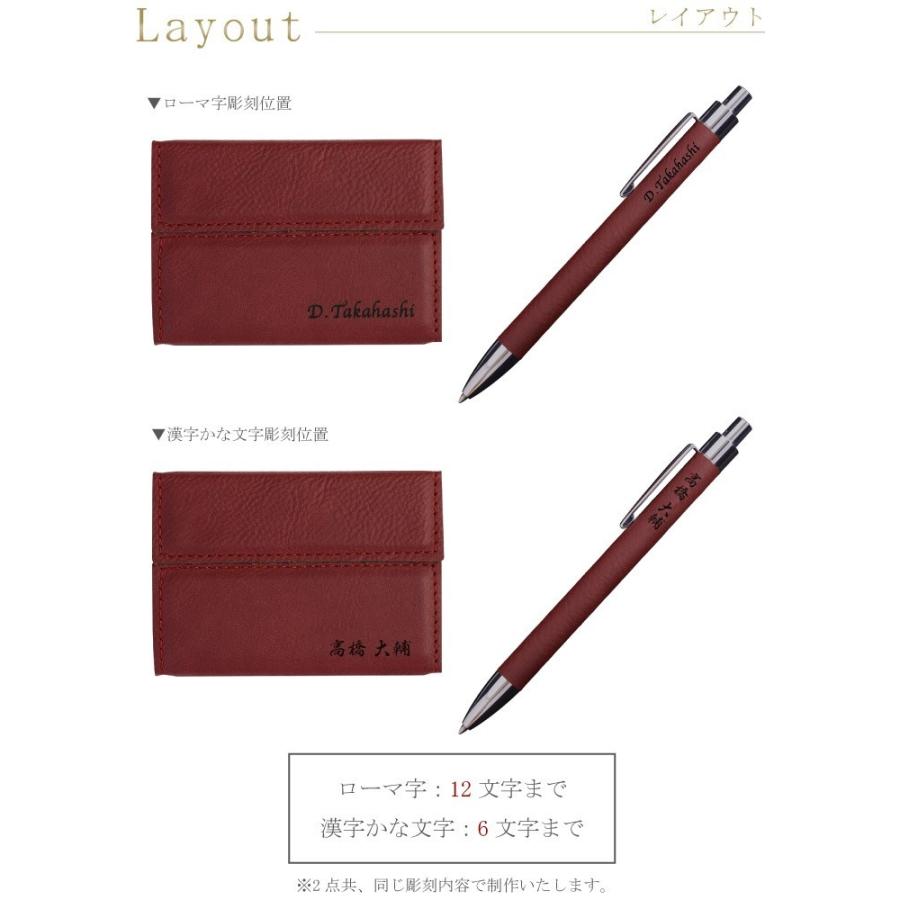 名刺入れ メンズ 名入れ プレゼント 名前入り ギフト シンセティック