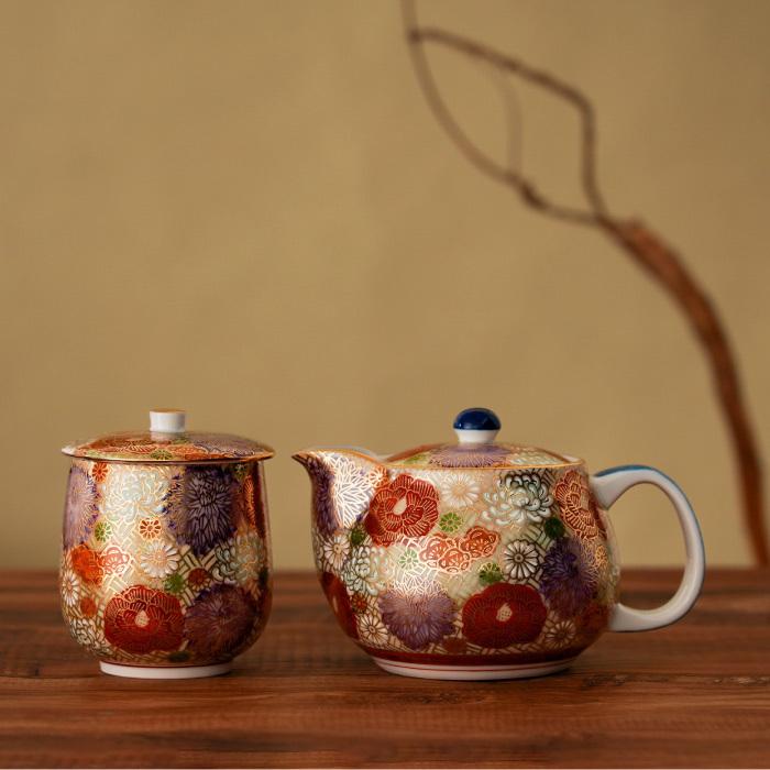 九谷焼金彩急須 KUTANIYAKI】九谷焼 茶器セット 金彩 食器 – NISHIKINO VINTAGE KYOTO