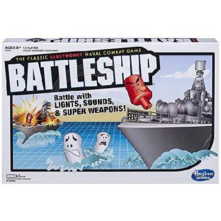 パーティを彩るご馳走や Hasbro A3846 Battleship Electronic, Board Games ボードゲーム
