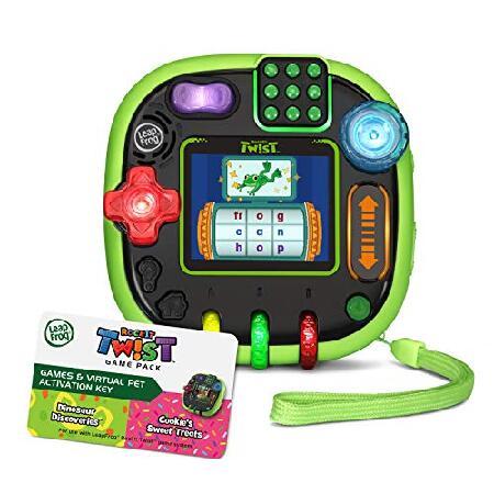 Learning Handheld Twist Rockit 並行輸入品 Leapfrog Game Pack 2 Game And Green System 知育玩具 新品入荷 Themtransit Com