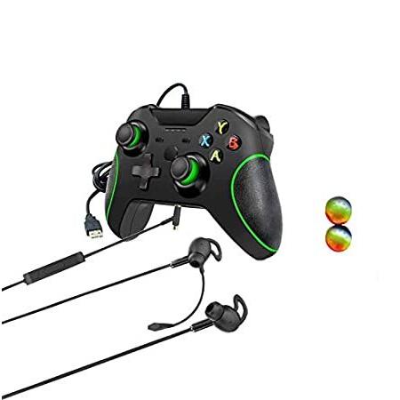 Wired Controller for Xbox one, Byforphye USB Wired Game Controllers Gamepad PC用ゲームコントローラー