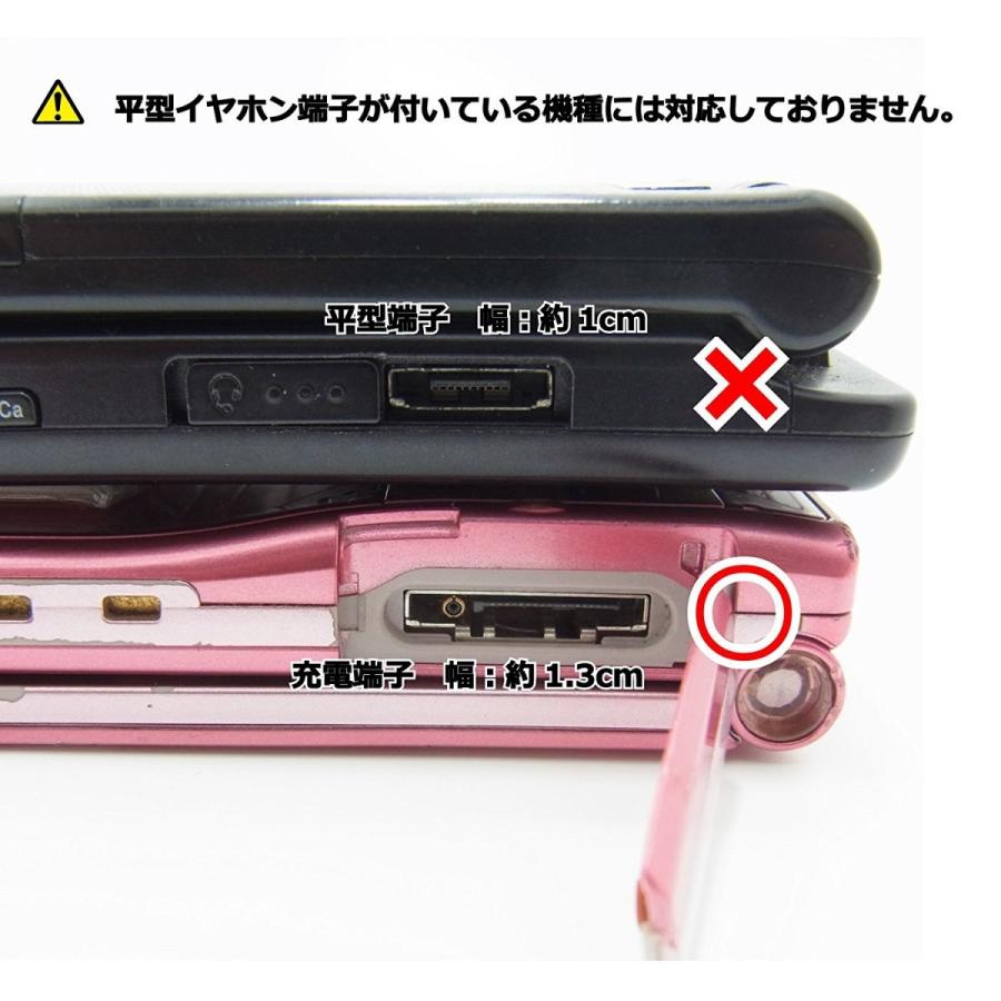 イヤホンマイク 片耳 有線 docomo FOMA / SoftBank-3G ガラケー用 携帯