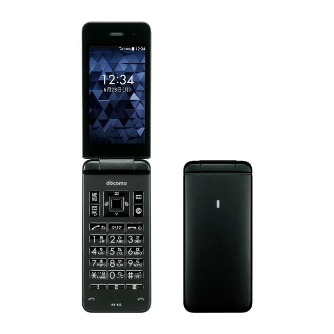 SIMフリー DIGNO KY-41B 8GBブラック 電池良好 SIMフリー DIGNO ケータイベーシックKY-41B 8GBブラック電池良好