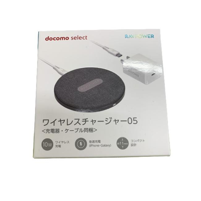 NTT docomo 【中古品】 ドコモ純正 ワイヤレスチャージャー05 