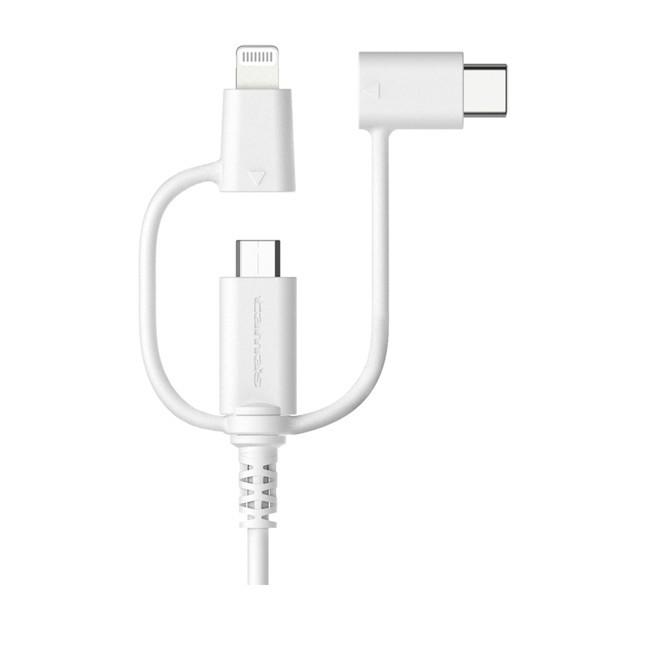 NTT docomo ドコモ純正 3in1 USBマルチケーブル 1.2m 充電＆データ転送