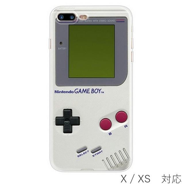 iPhoneX iPhoneXS ソフト ケース 面白い レトロ ゲーム 懐かしい