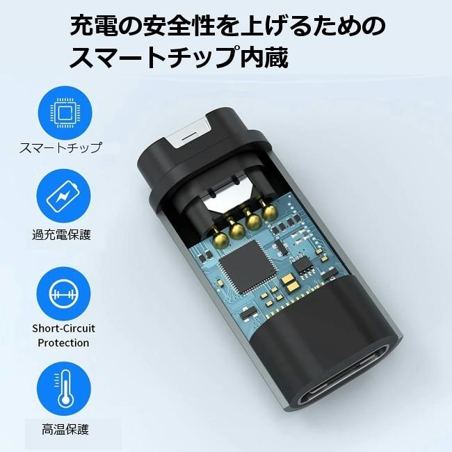 スマートウォッチ Garmin ガーミン 充電 変換アダプタ L字 ストレート