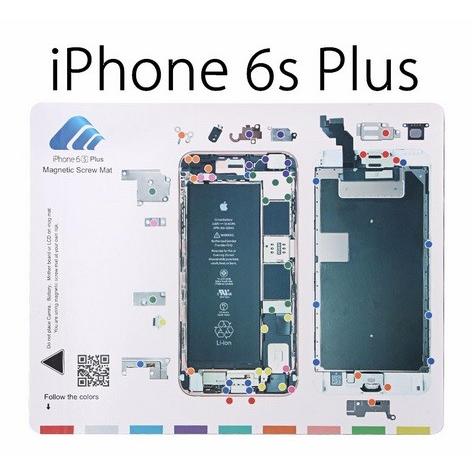 iphone修理 分解用 磁気 磁石 ネジマップ ネジテンプレート ネジ保管