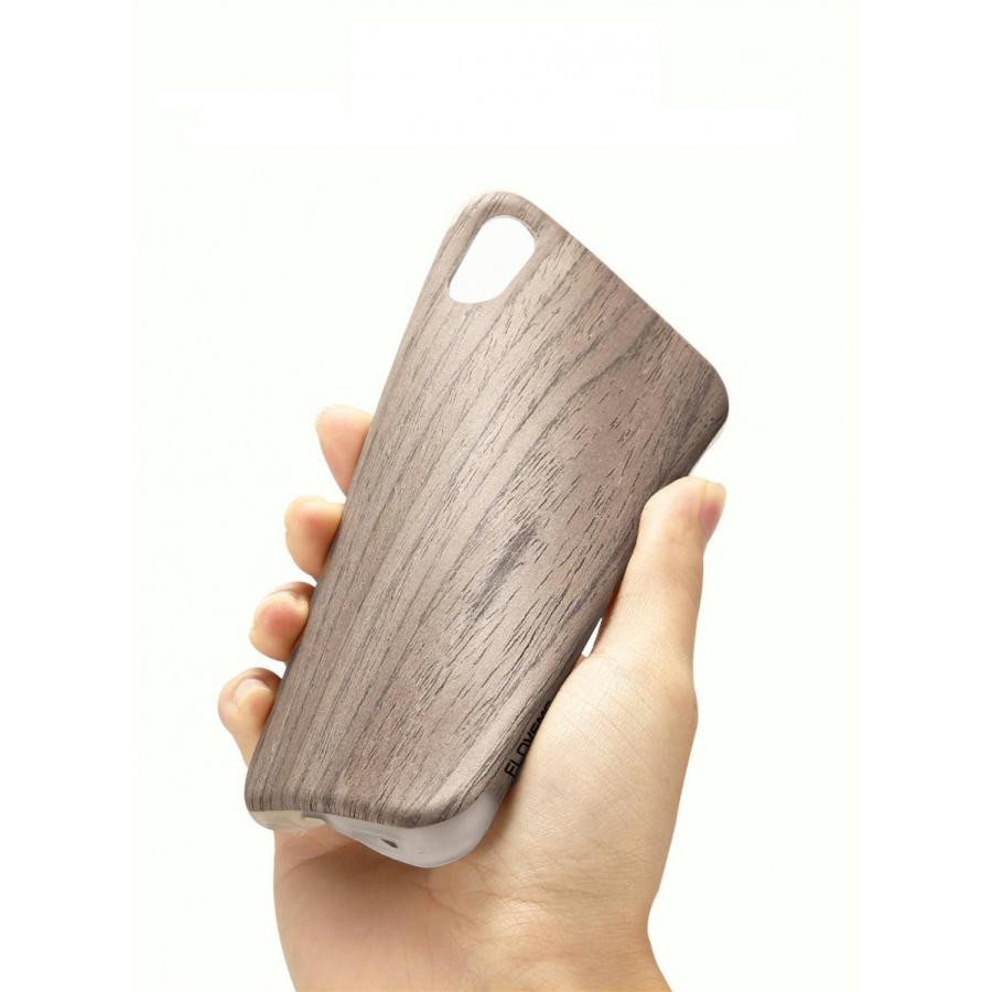 iPhoneX ソフトケース iPhoneX XS ソフト ケース リアル木目 ネイチャー ナチュラル 人気