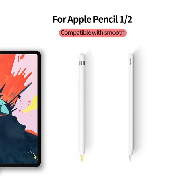 Apple Pencil ペン先保護キャップ 滑らか スタイラス先カバー 第1世代 第2世代 対応 摩耗緩和 シリコンカバー カラフル (8点セット) ■ |  | 05
