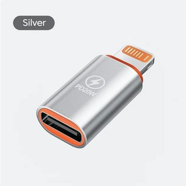 タイプC 変換アダプター TypeC から Lightning PD 20W 高速充電対応