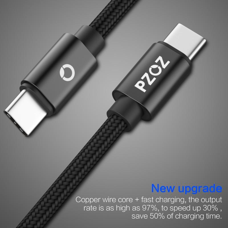 Type-C to USB C ケーブル PD対応 3A 1.5m (スマホ MacBook Nintendo