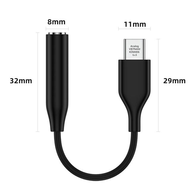 Galaxy TypeC to 3.5mm イヤホン変換ケーブル 変換アダプタ Samsun