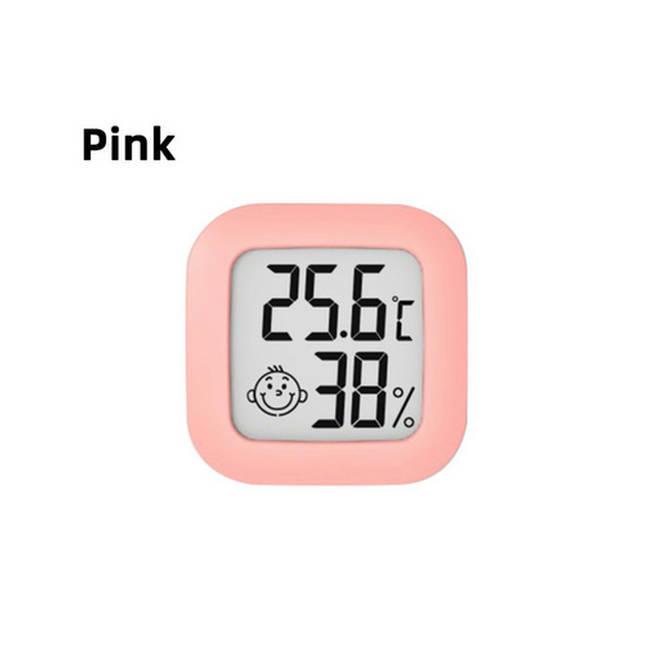 温度計 湿度計 小型 デジタル 2in1 温湿度計 かわいい顔マーク 四角 熱中症対策 PayPay｜kizawa-store｜03