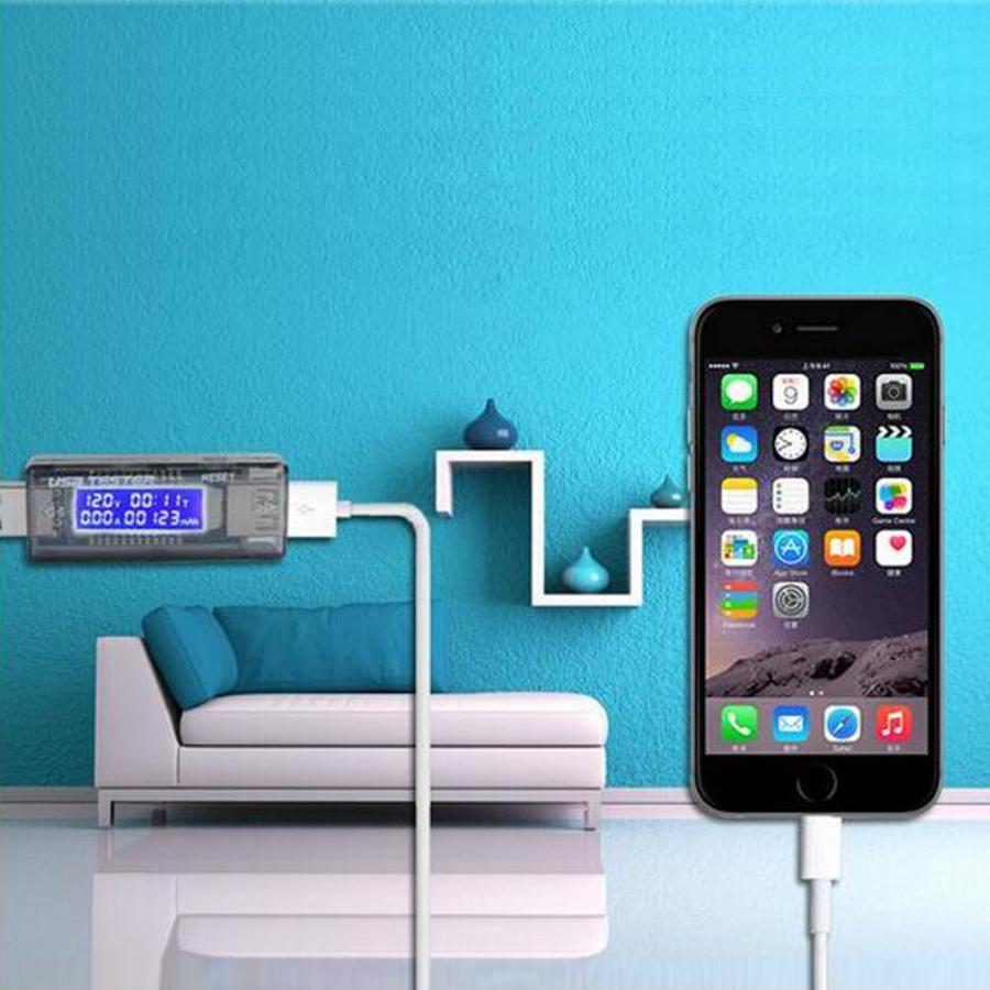 USBテスター 電圧と電流を計測 クイックチャージ 2.0 3.0 対応 KEWEISI