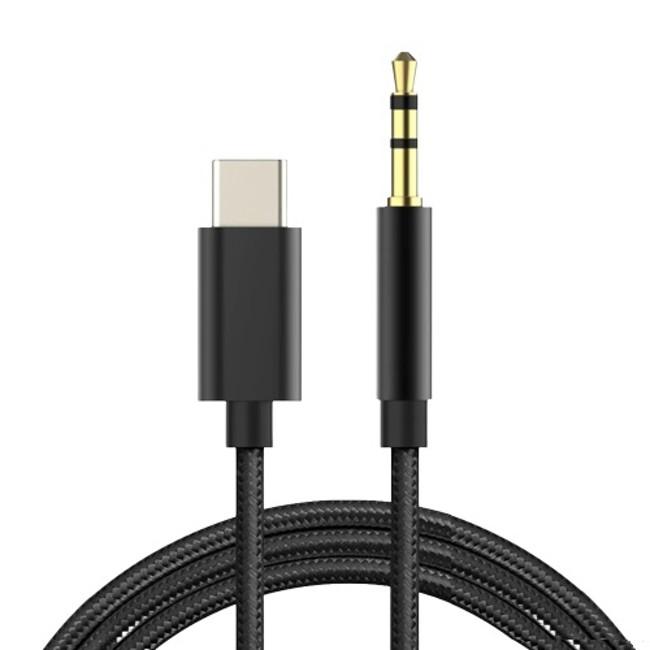 AUXケーブル android TypeC 3.5mm オーディオ変換ケーブル AUX端子接続 スピーカー 音楽再生 アンドロイド