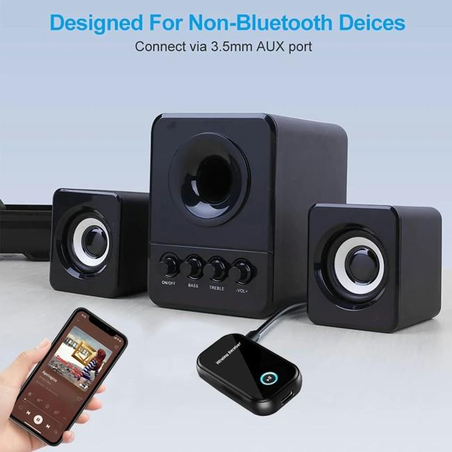 Bluetooth レシーバー 5.0 オーディオプレイヤー 3.5mm ジャック